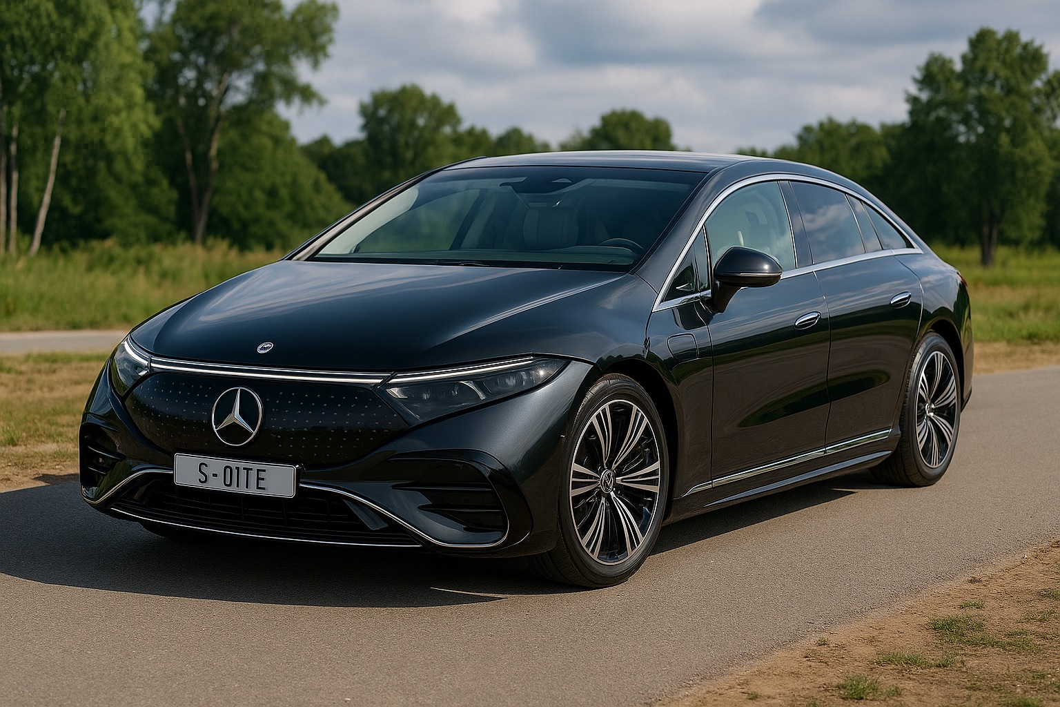 Mercedes-Benz EQS: The New Flagship Electric Sedan